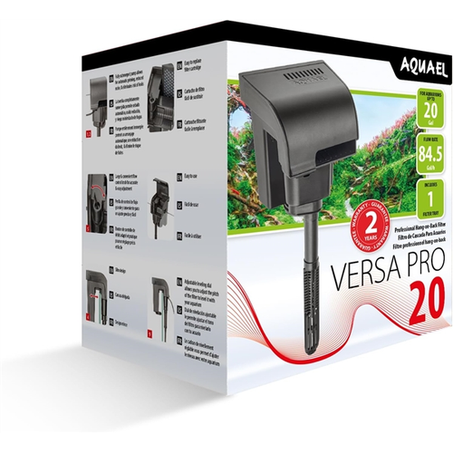 AquaEl Versa Pro 20 hang-on filter