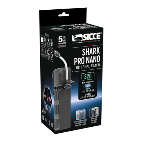 Sicce Shark PRO Nano 320 internal filter